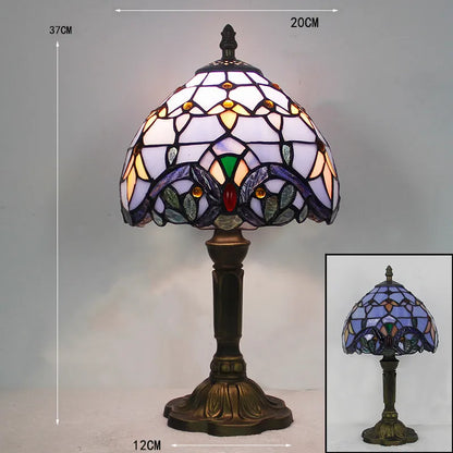 ColorGlow – Tiffany Bureaulamp met magische kleuren
