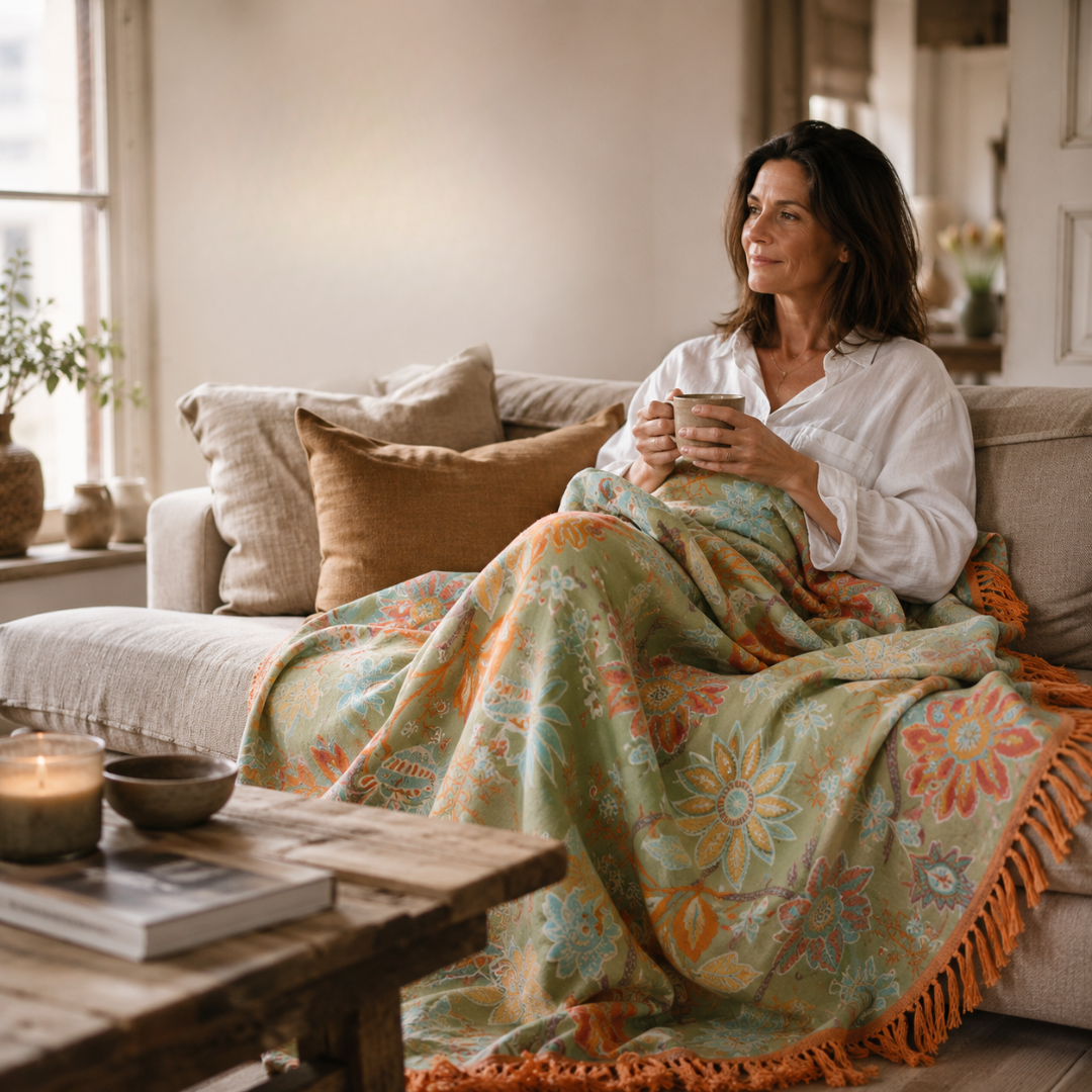 Sienna™ Boho katoenen deken – Eén deken. Meteen meer sfeer in huis