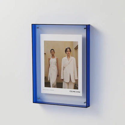 LumiFrame - Decoratief fotolijstje van levendig gekleurd transparant acryl