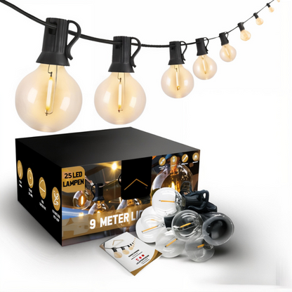 LunaLicht - Weerbestendige Solar LED-Lichtslinger