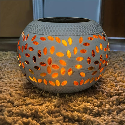 SolarFlame – Zonne-Energie Lantaarn met Flikkerend Vuur-effect