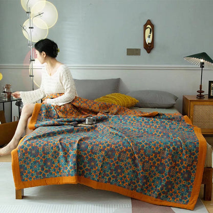 Valencia Gelaagde Katoenen Quilt | Oase Wonen
