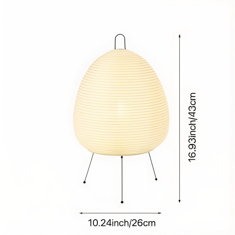SereniLight – Japanse Reispapier Tafellamp