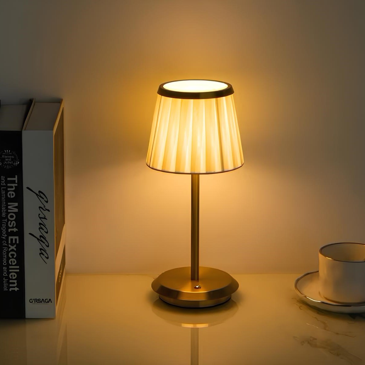 Klassieke vintage tafellamp