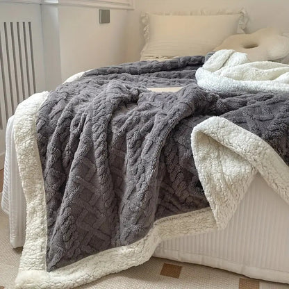 Sherpa Fleece Deken – Zacht & Warm voor op de Bank | Oase Wonen