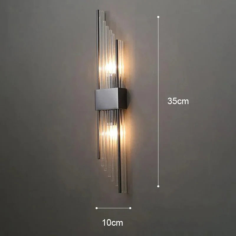 Lumière Éclat – Luxe Kristallen Wandlamp