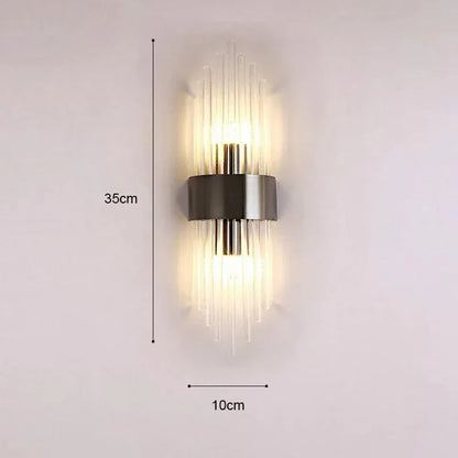 Lumière Éclat – Luxe Kristallen Wandlamp