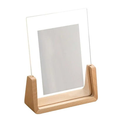 ClairFrame – Moderne Acryl Fotolijst met Houten Standaard