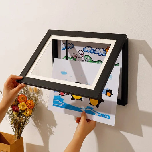 ArtFlip – Magnetisch Kunstframe voor Kinderen met Verwisselbaar Display
