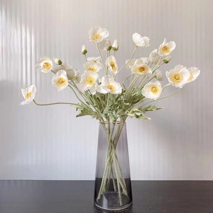 Zomerbloei Klaproosboeket – Sierbloemen met Zijdezachte Glans
