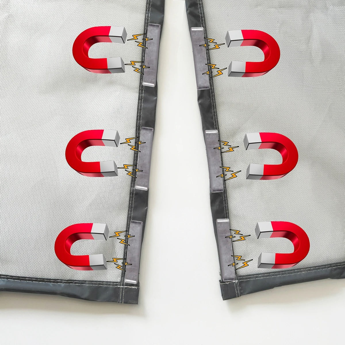 InsectShield – Magnetisch Hordeurgordijn