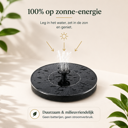 Zonnebron™ Cascade Solar Tuinfontein - Breng je tuin tot leven