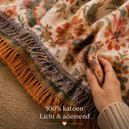 Sienna™ Boho katoenen deken – Eén deken. Meteen meer sfeer in huis