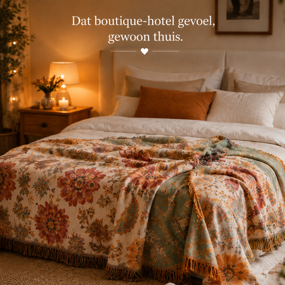 Sienna™ Boho katoenen deken – Eén deken. Meteen meer sfeer in huis