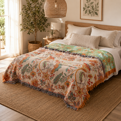 Sienna™ Boho katoenen deken – Eén deken. Meteen meer sfeer in huis