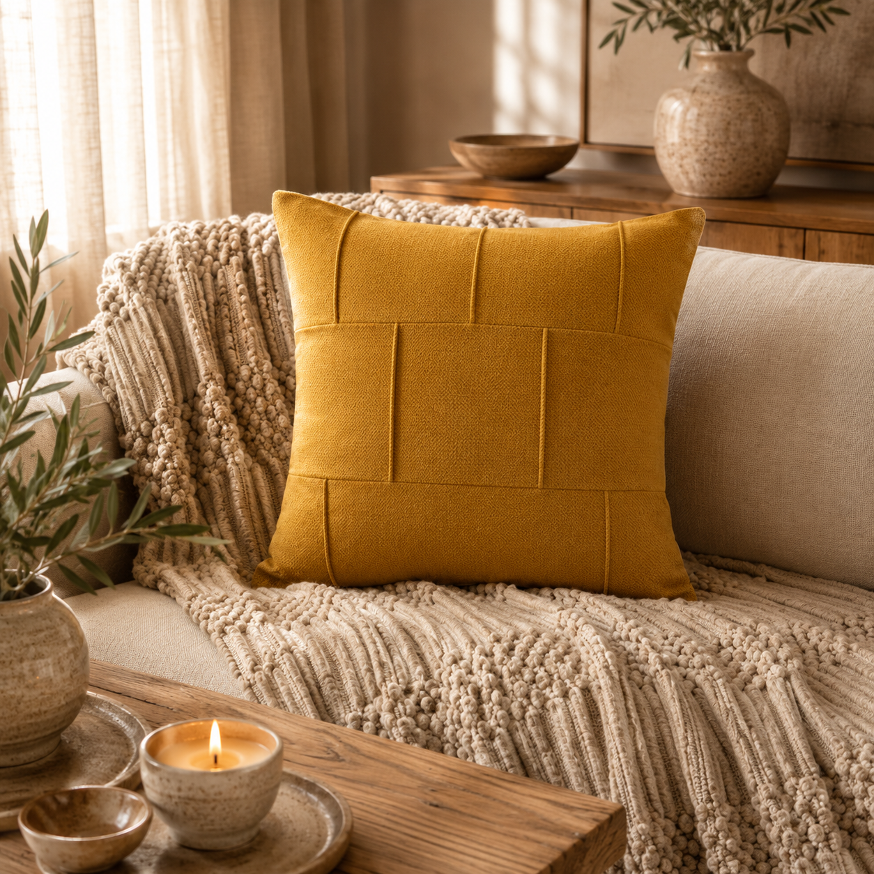 Velvet Sierkussenhoes – Zachte Fluwelen Kussenhoes voor de Bank | Oase Wonen