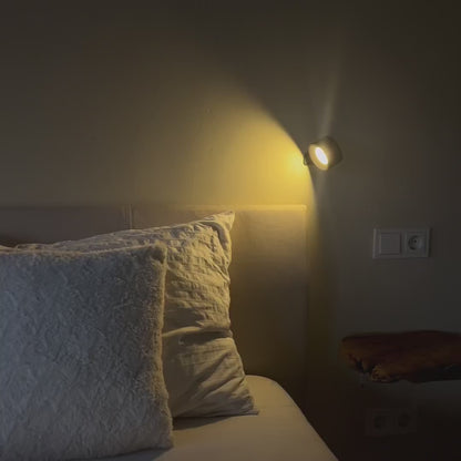 Draadloze 360° oplaadbare wandlamp