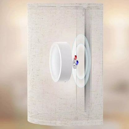 Linnen Draadloze Wandlamp (2 stuks)