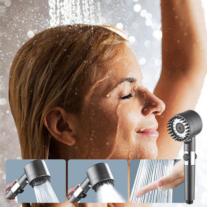 AquaPulse – Douchekop met Luxe Straal en Waterbesparing