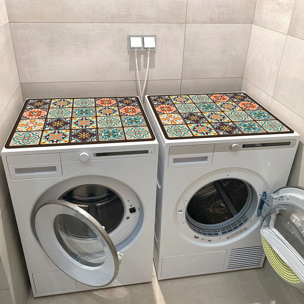 Liora Decoratieve Apparatenmat met Tegelpatroon | Oase Wonen